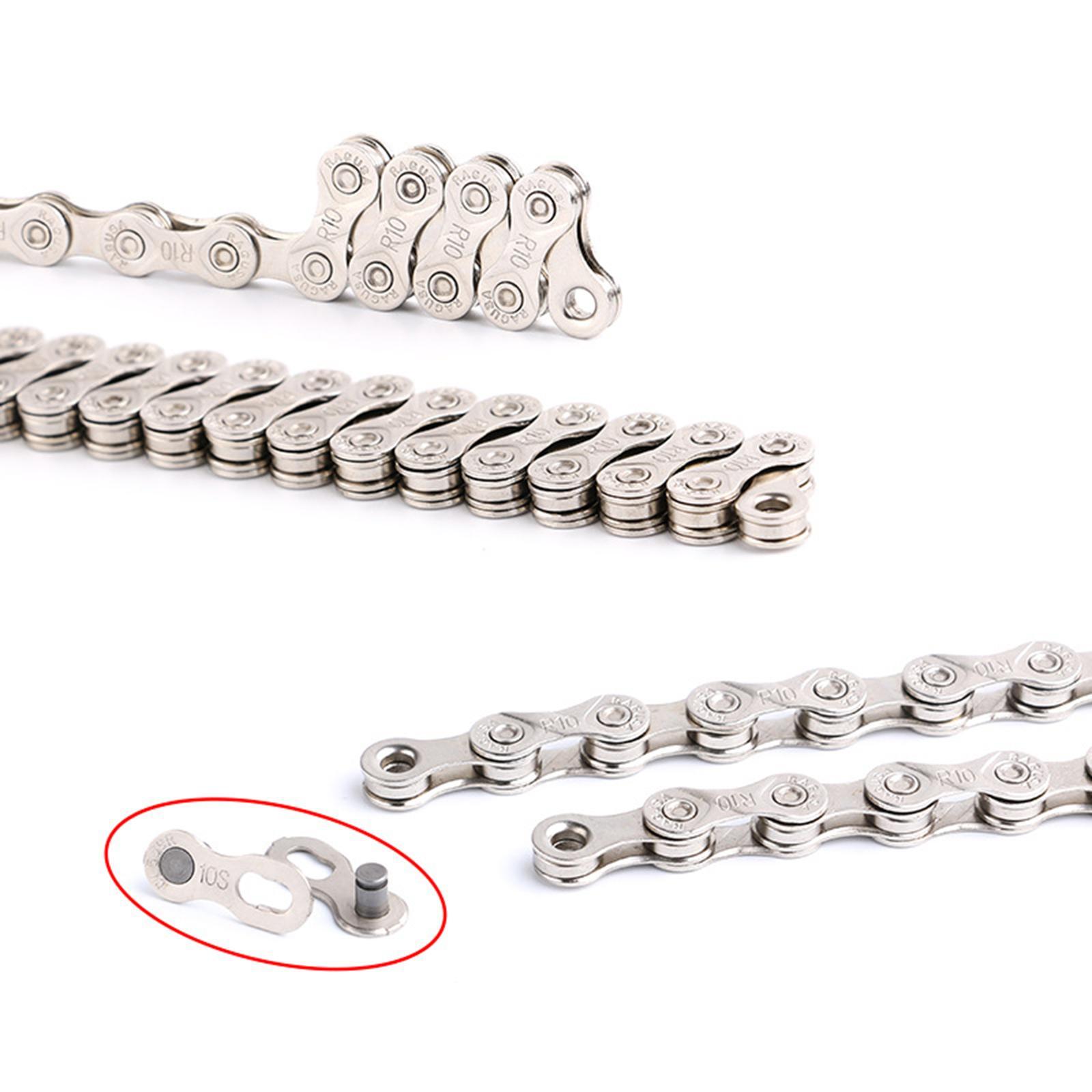 Bike Chain 9 Speed 10 Speed Folding  Solid Chains  7