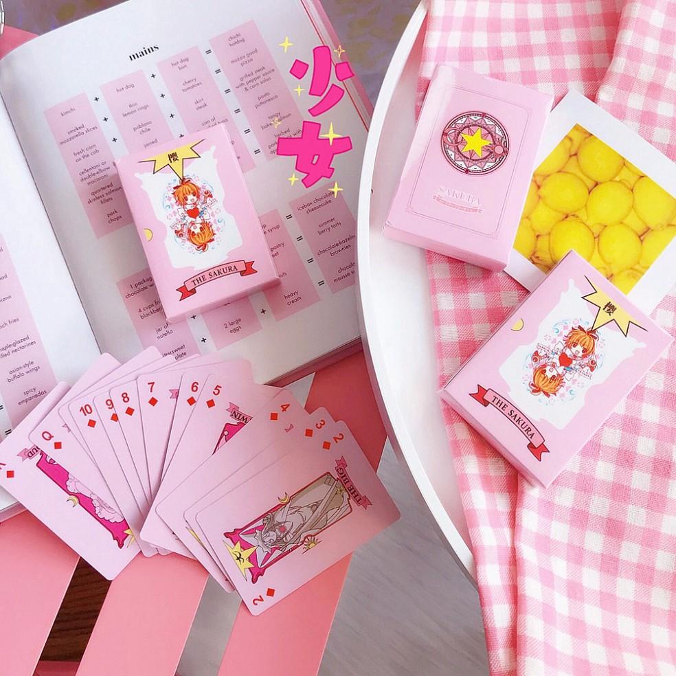 Đồ chơi phong cách thủ lĩnh thẻ bài Sakura bằng giấy