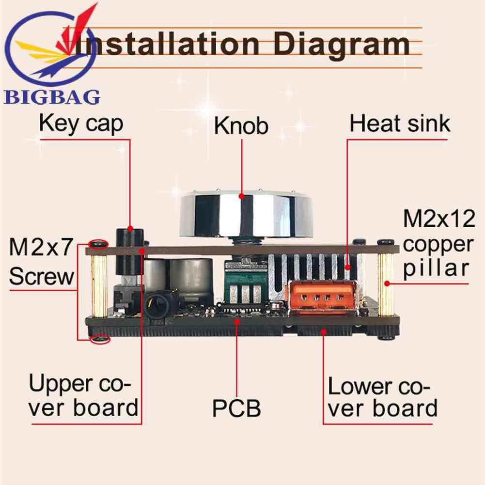 Bảng Mạch Khuếch Đại Âm Thanh ZK-502M Mini Bluetooth 5.0 50WX2