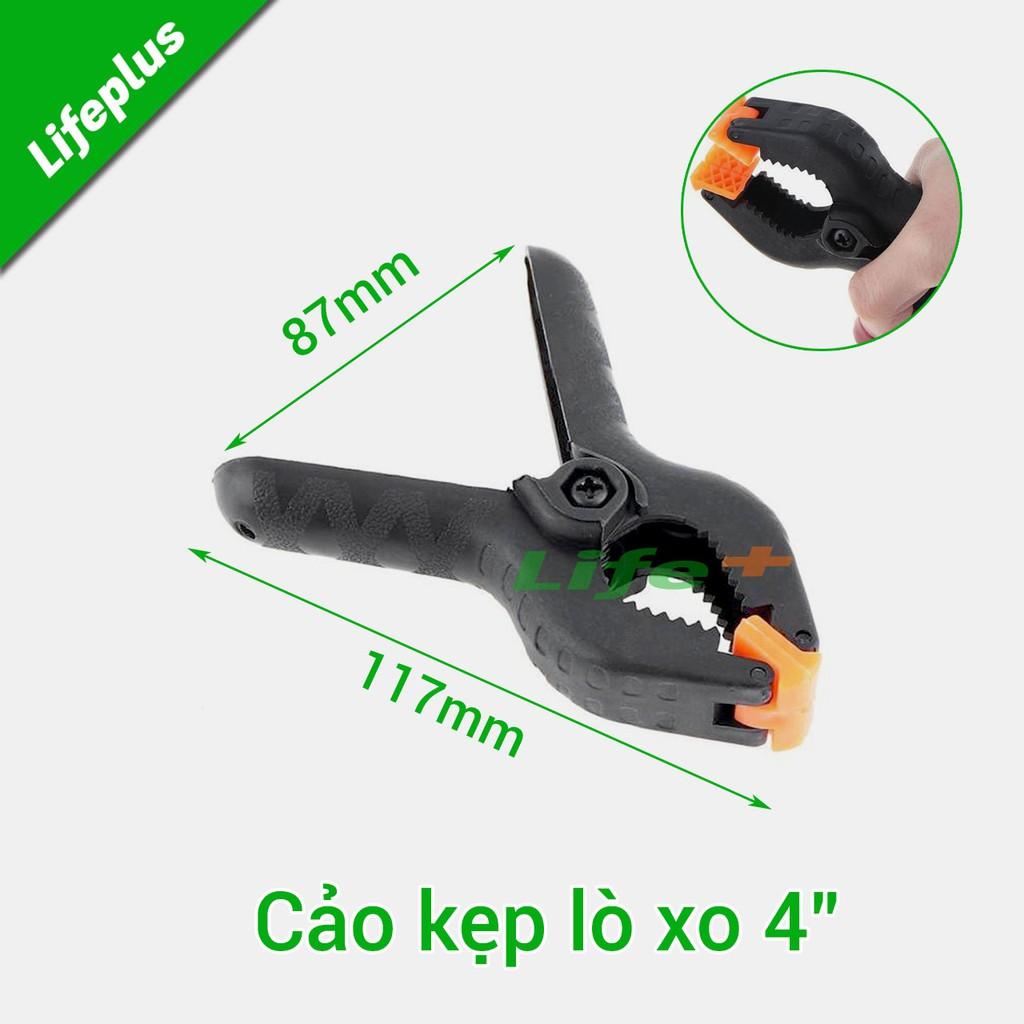 Kẹp lò xo gỗ, cơ khí 4 inches