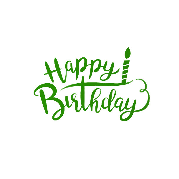 Decal Dán Trang Trí Bóng Chữ Happy Birthday