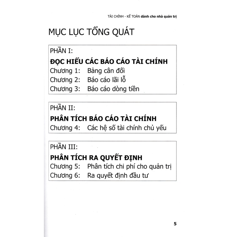 Sách - Tài Chính Kế Toán: Dành Cho Nhà Quản Trị - Nguyễn Tấn Bình