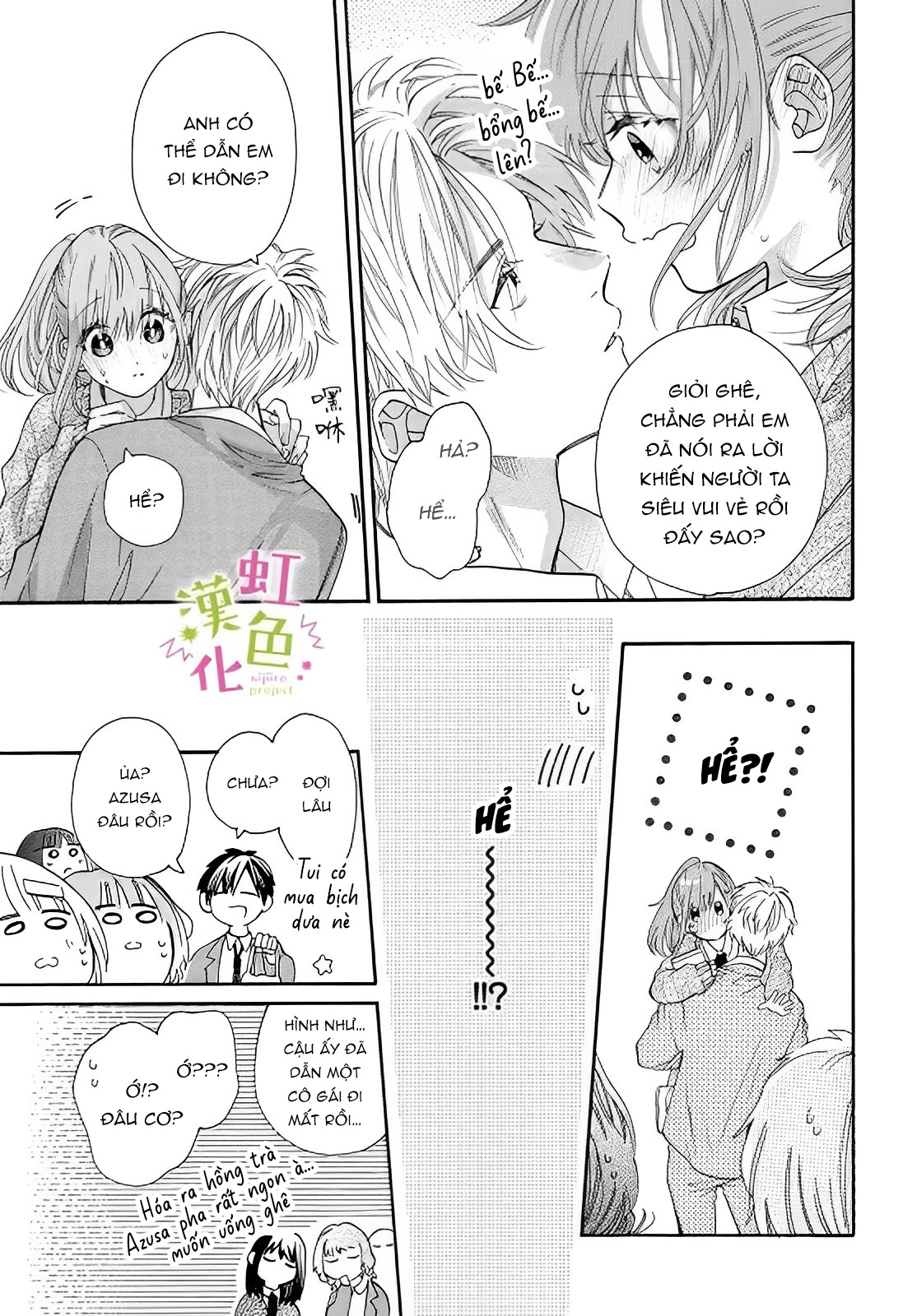 đàn anh azusa và bé táo chapter 1.2 9