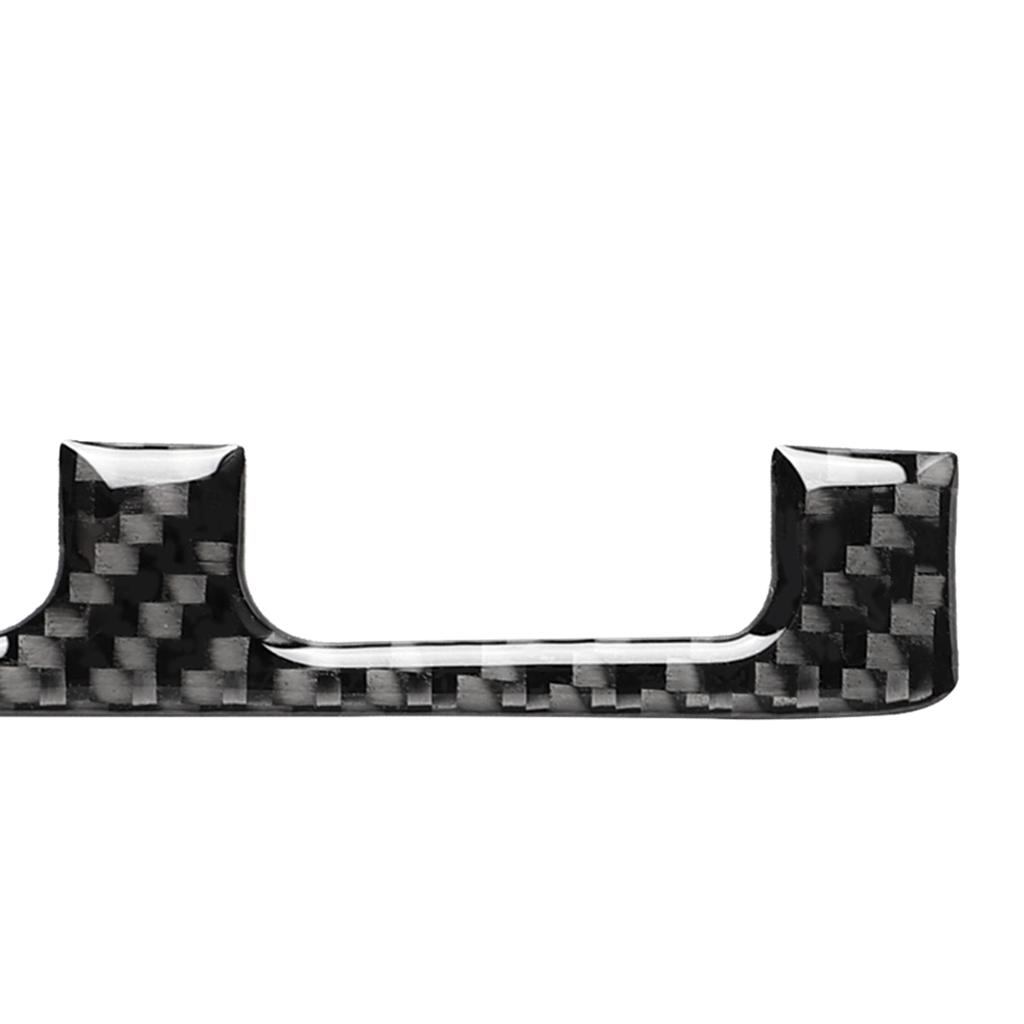 Middle Carbon Fiber Center Console Trim Sticker for E46 3 Series