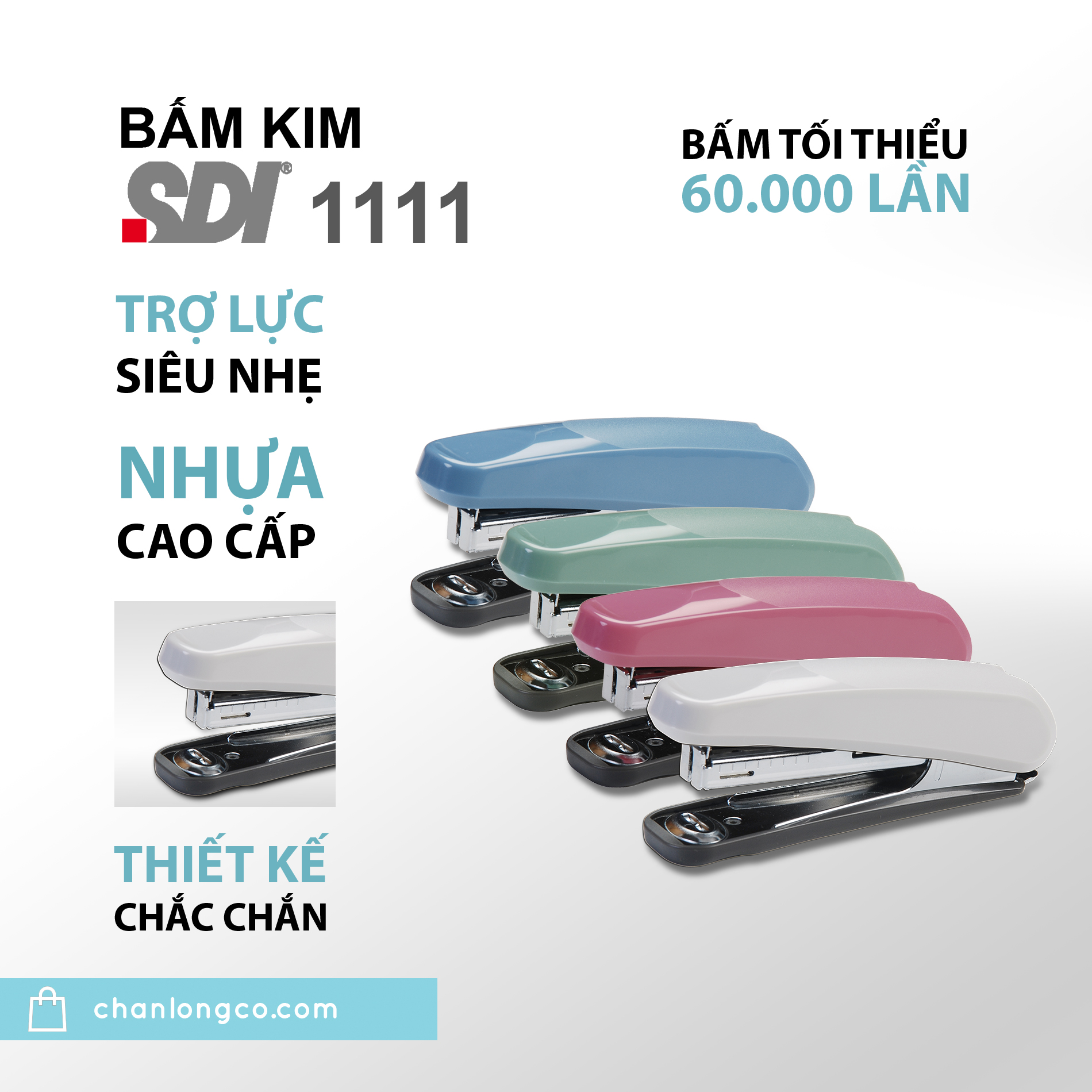 Bấm kim số 10 cao cấp SDI 1111