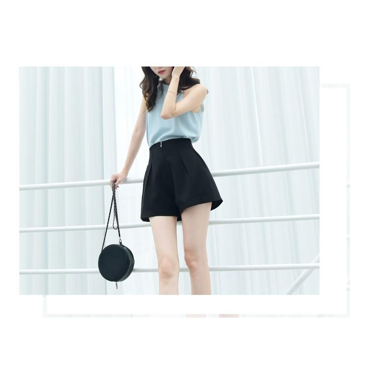 Sale giới thiệu sp mớiQUẦN SHORT NỮ CẠP CAO KHÓA TRƯỚC
