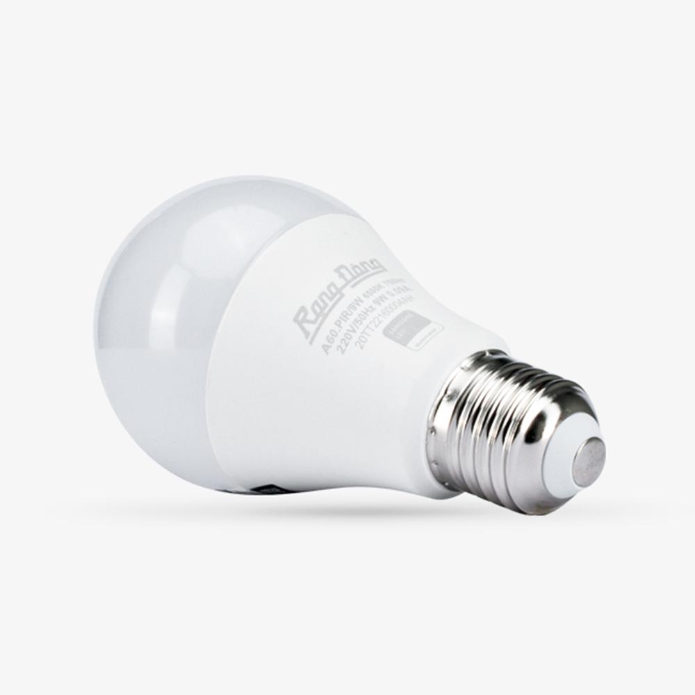 Bóng đèn LED Bulb cảm biến Rạng Đông A60/9W.PIR