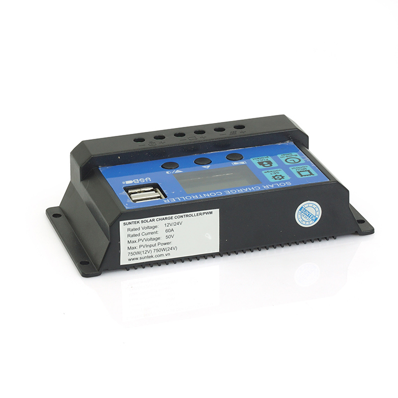 Bộ Điều Khiển Sạc Nặng Lượng Mặt Trời SUNTEK 60A