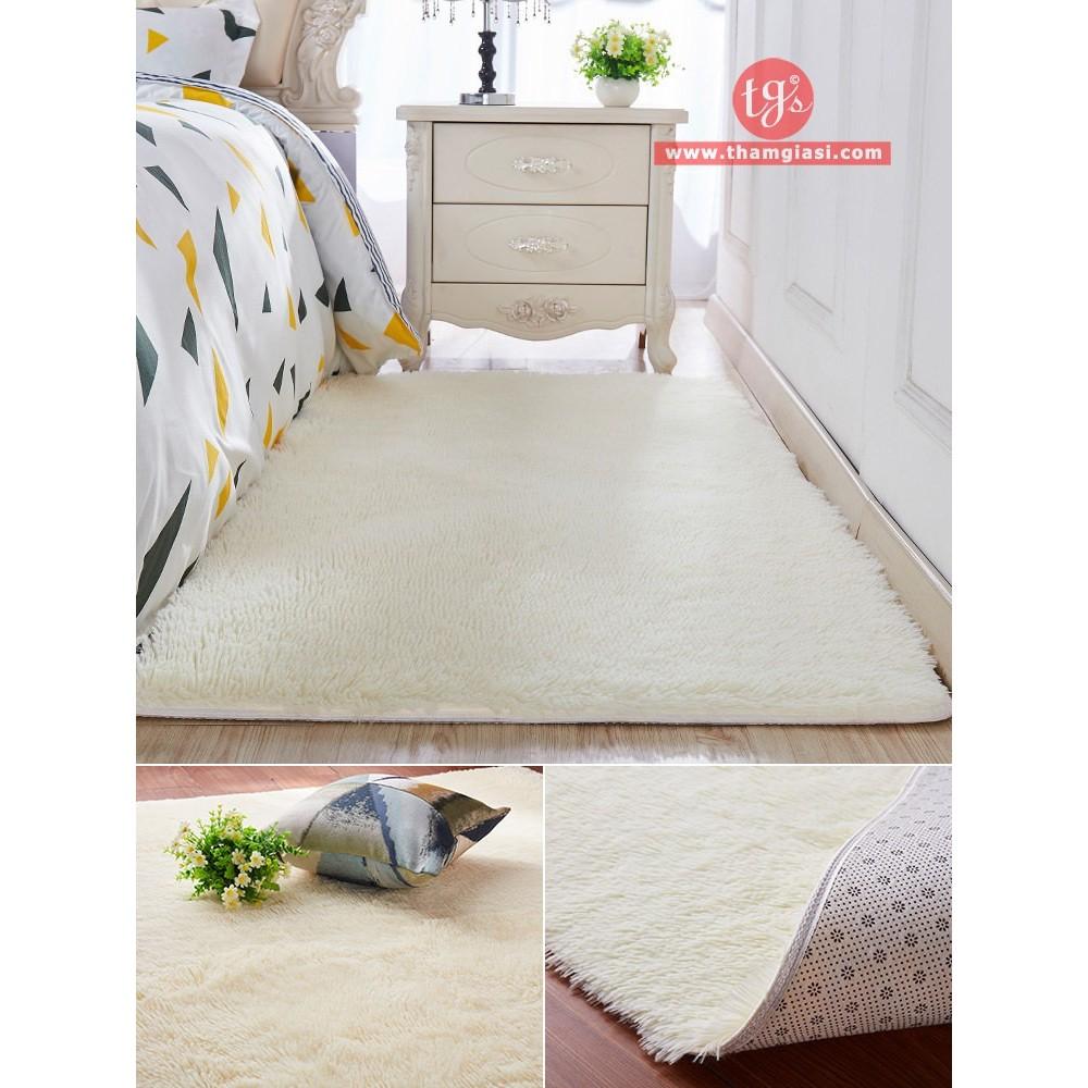 Thảm Lông Xù Cao Cấp | Loại Đế Dày | Thảm Trang Trí Phòng Khách - Phòng Ngủ - Thảm Trải Sofa - Thảm Dành Cho Bé