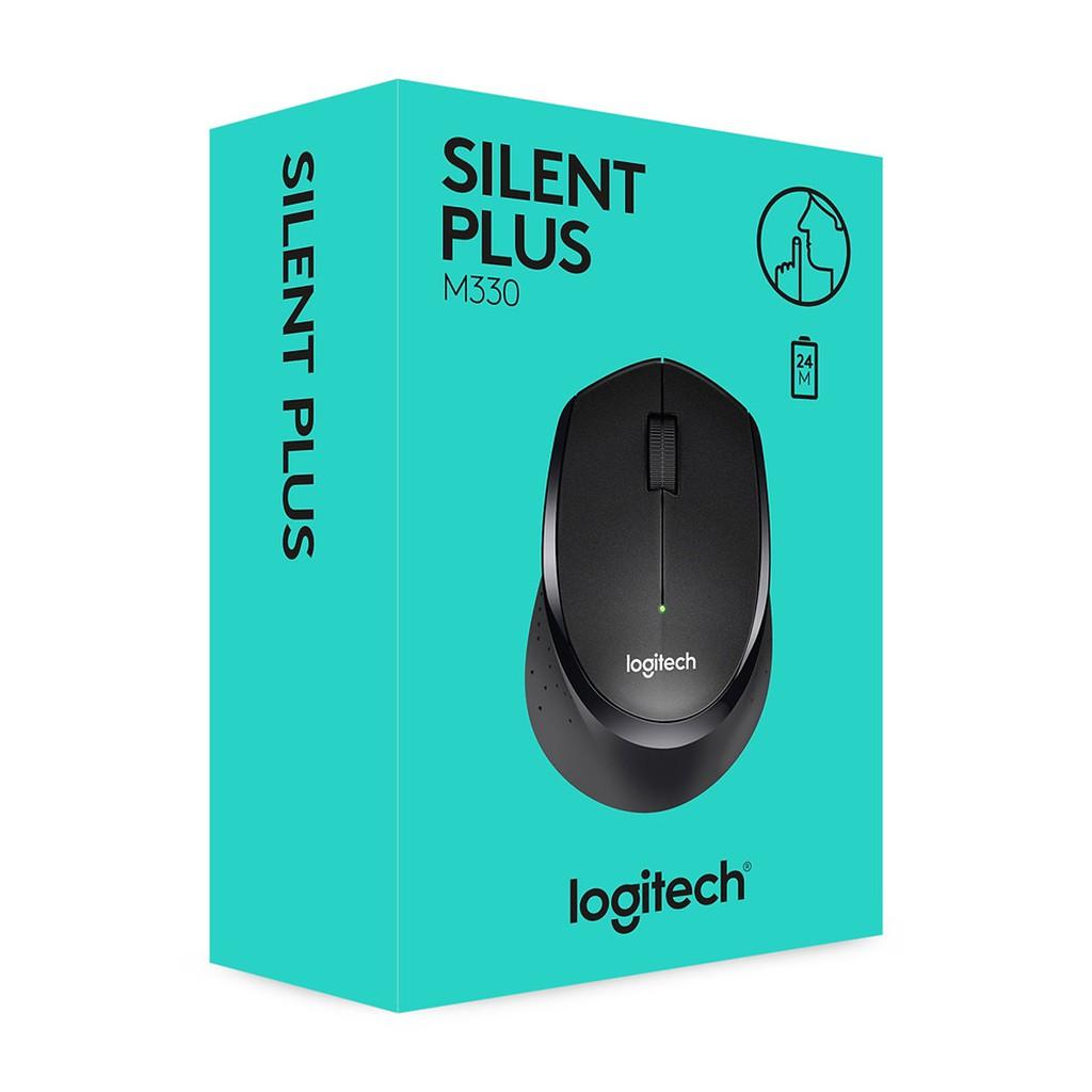 Chuột Không Dây  Mouse Ko Dây Logitech Silent M330 (BH 6 Tháng) SPTECH COMPUTER