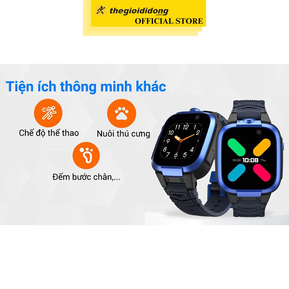 Đồng hồ định vị trẻ em Kidcare S88 4G 43.4mm - Hàng Chính Hãng