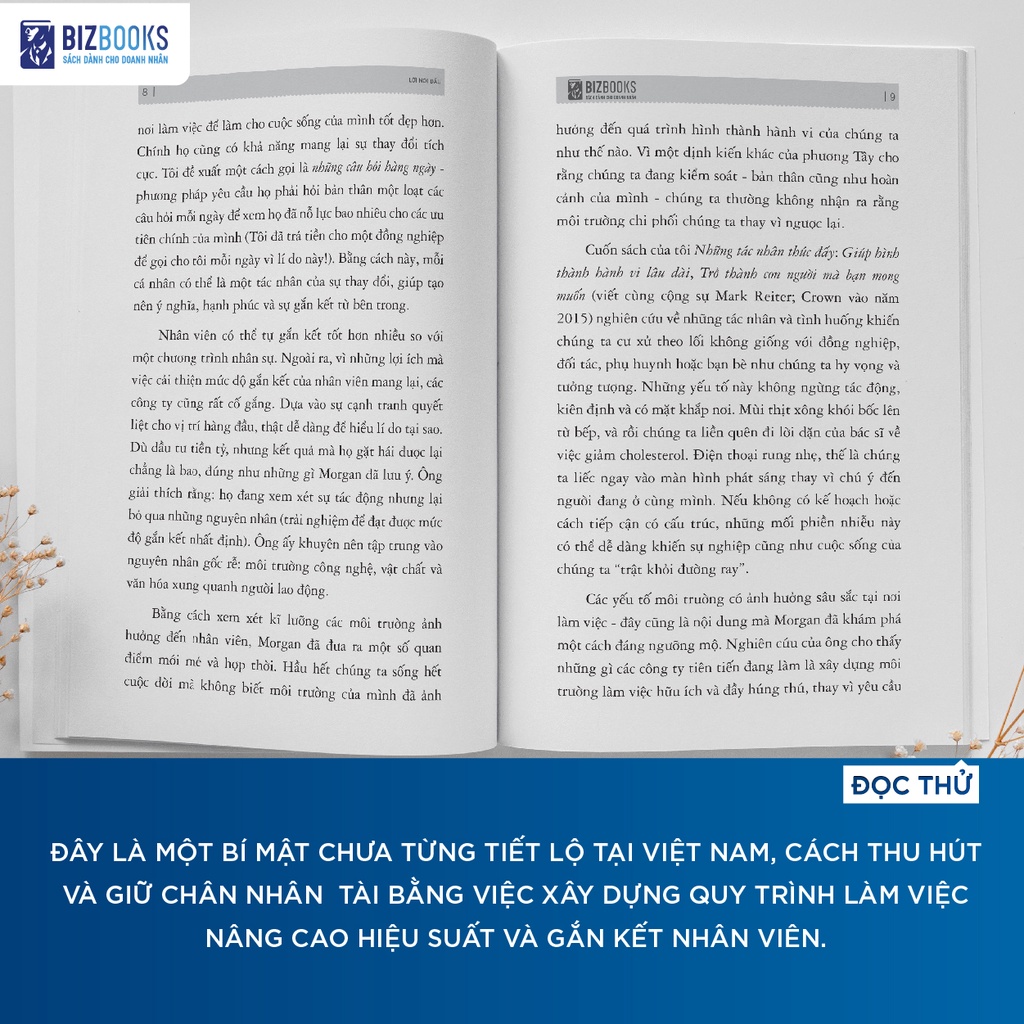 Sách - Trải Nghiệm Nhân Viên Hoàn Hảo - Bí mật thu hút nhân tài cho doanh nghiệp