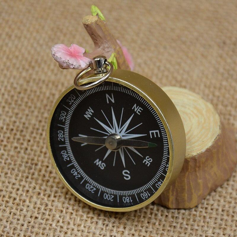Portable Lightweight Emergency Compass Outdoor Survival Compass Tool G44-2 Navigation Wild Tool Black