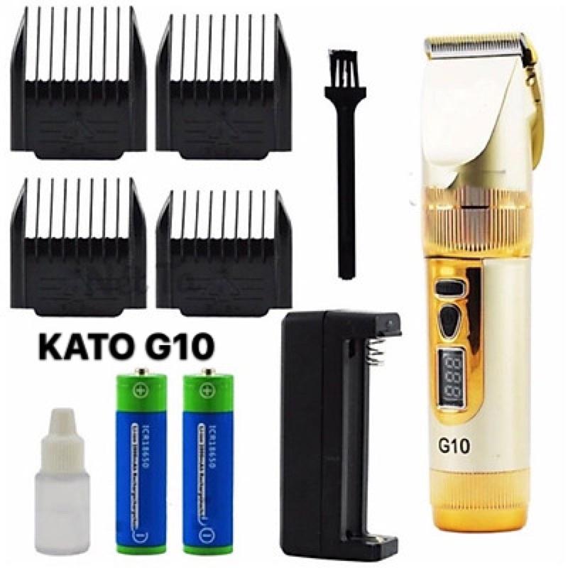 Tông đơ cắt tóc KATO G10 Nhât Bản hiển thị phần trăm pin