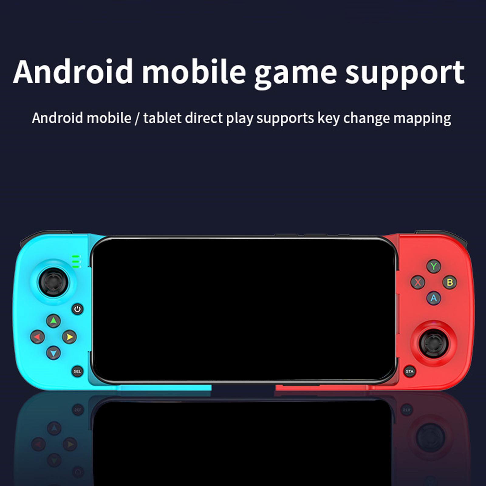 Telescopic Phone Gamepad Game Joystick for Computer Smartphones Game Console