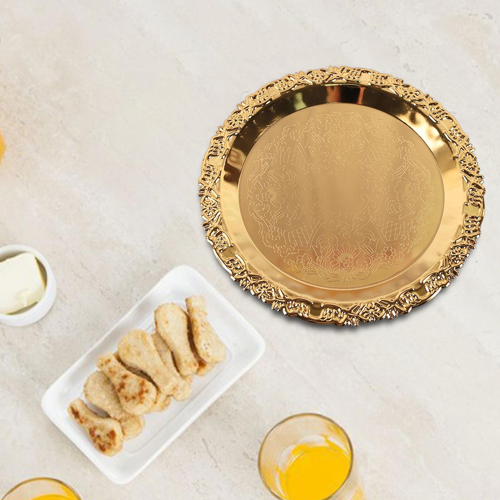 Cake Dishes Retro Trinket Dish Cake Display Boards for Home Photography Tray Prop