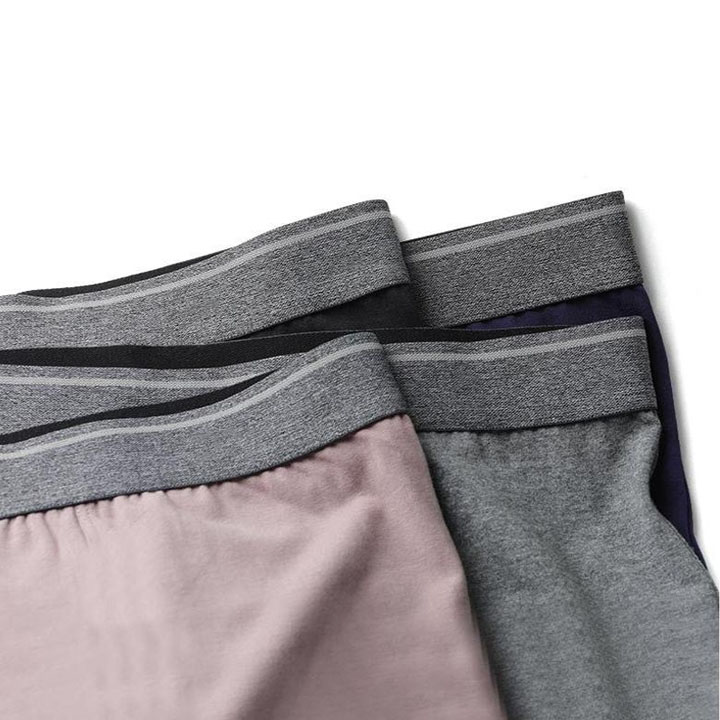 Combo 4 quần lót nam cotton mềm mại bền đẹp thoáng mát, đàn hồi thoáng khí