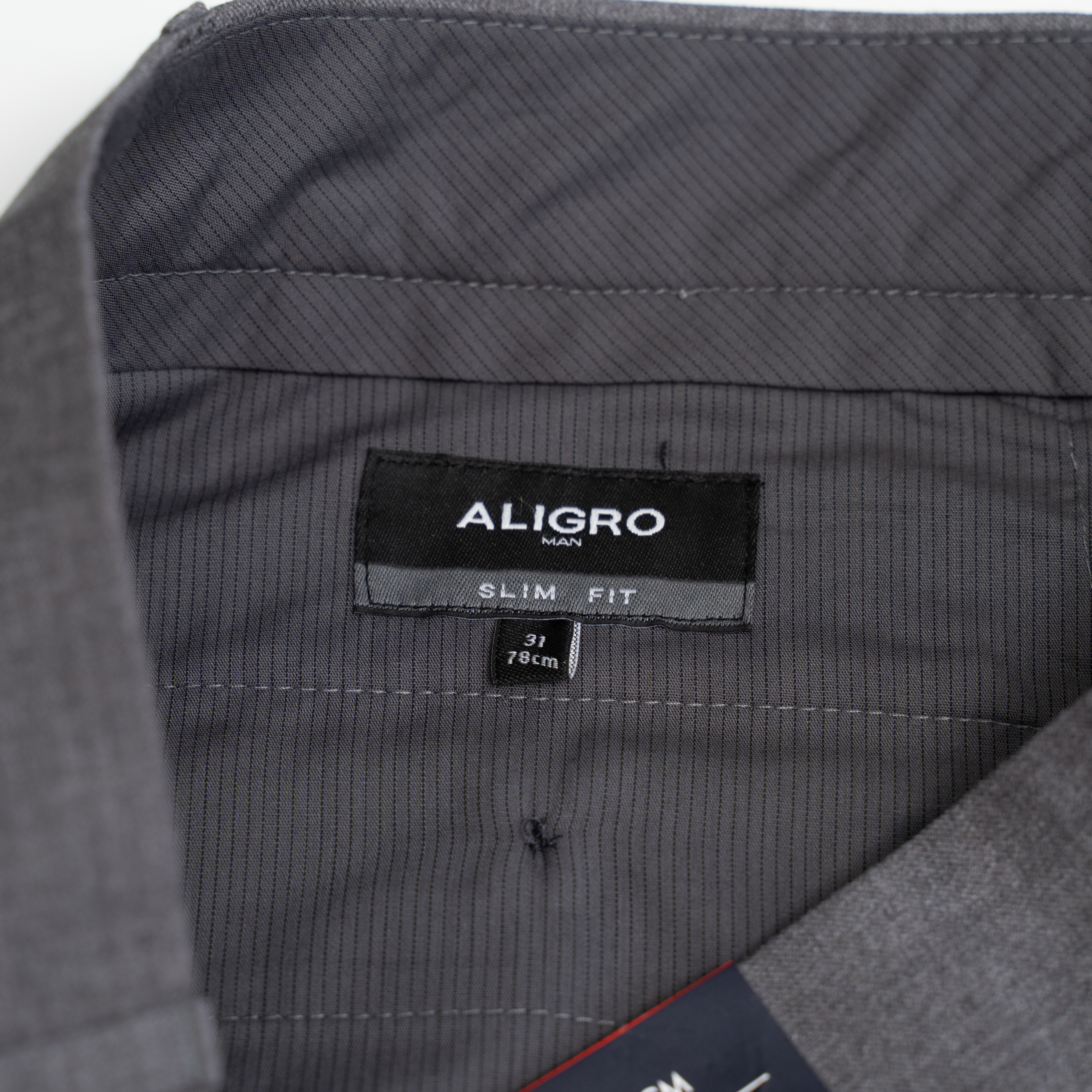 Quần Âu Nam Aligro Màu Grey Form Chuẩn Slimfit, Vải Cotton Cao Cấp Cực Tôn Dáng, Lịch Sự, Algo1045