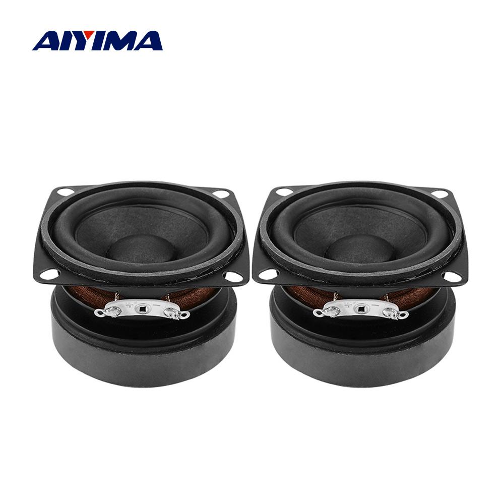 AIYIMA 2 Chiếc 53Mm Âm Thanh Loa Di Động Đầy Đủ 4 Ohm 15 W Loa Tự Làm Âm Thanh Loa Mini Cho Rạp Hát Tại Nhà