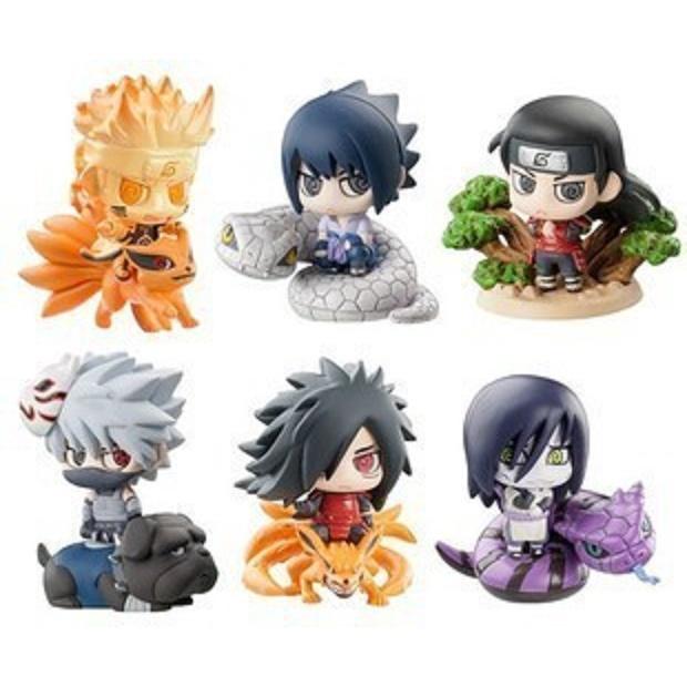 Set chibi nhân vật Naruto