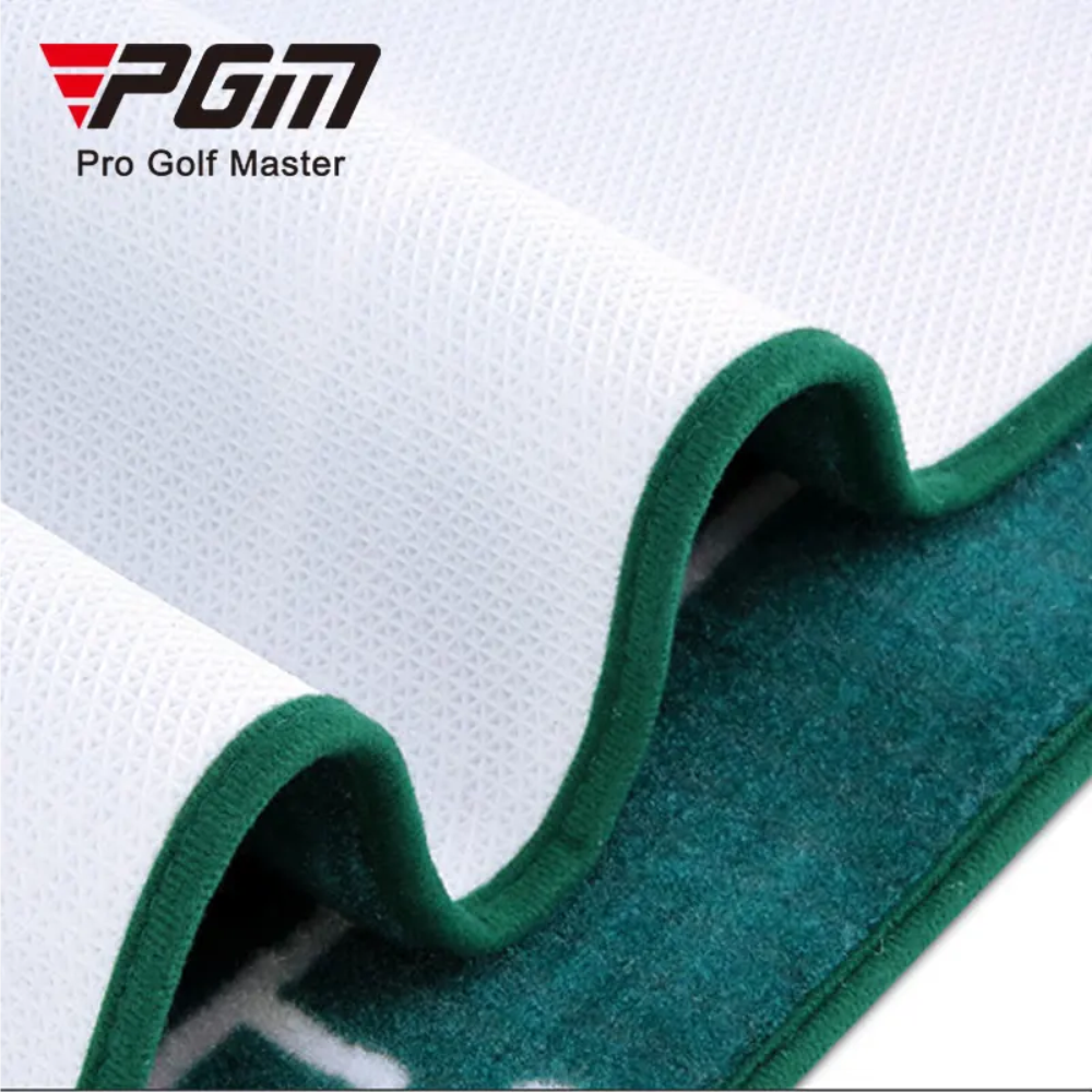 Thảm tập golf putting PGM-TL023 New Version: Tiêu chuẩn Châu Âu. Chất liệu cao cấp - Thiết kế cải tiến. Có thanh chắn & ray thu hồi bóng.