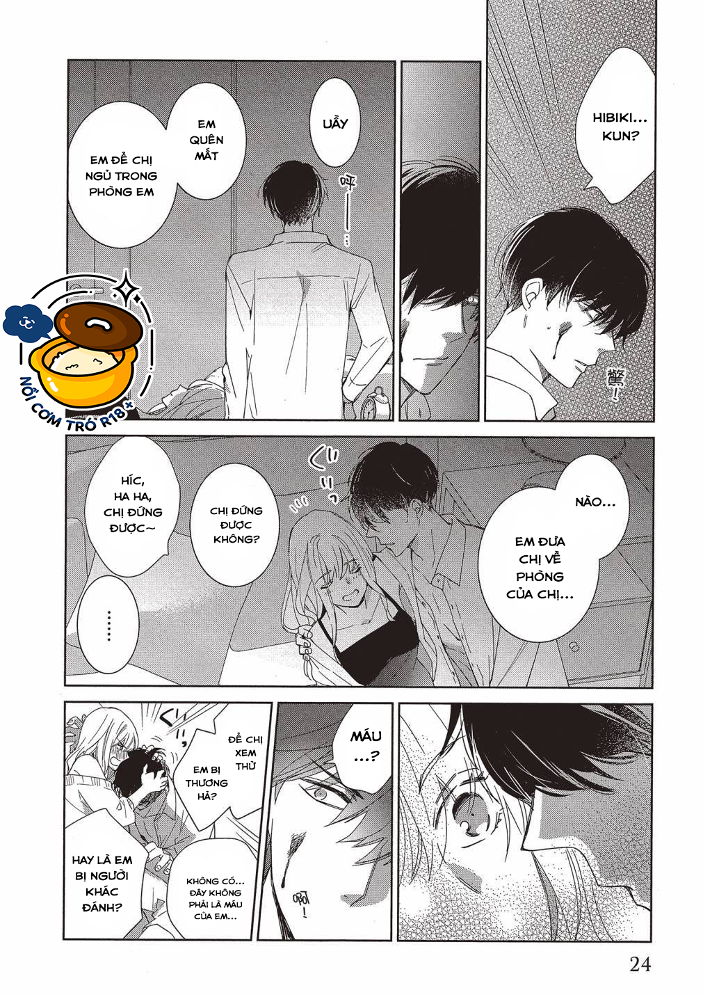 chàng trai quyến rũ cựu xã hội đen. bị em trai kế thay đổi tính cách đẩy lên giường chapter 1.2 13