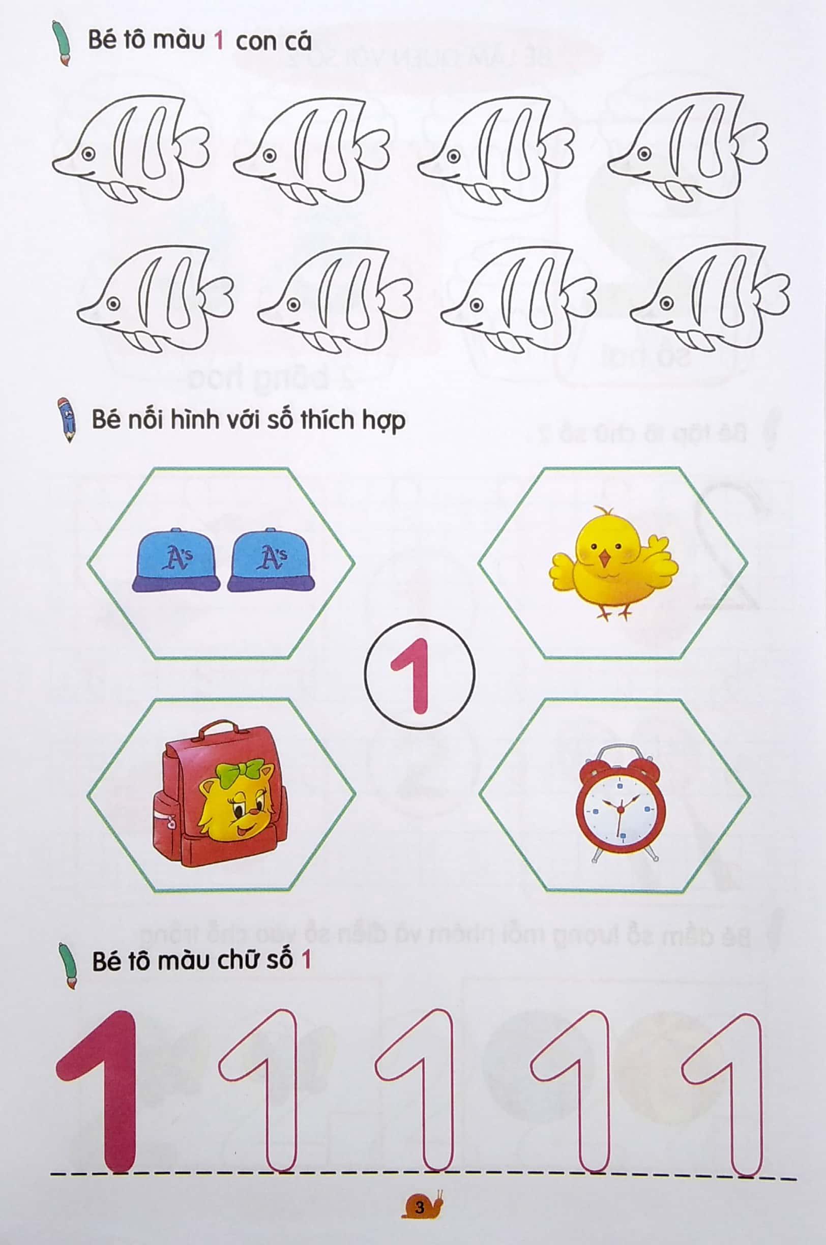 Bé Chuẩn Bị Vào Lớp 1 - Giúp Bé Làm Quen Với Toán
