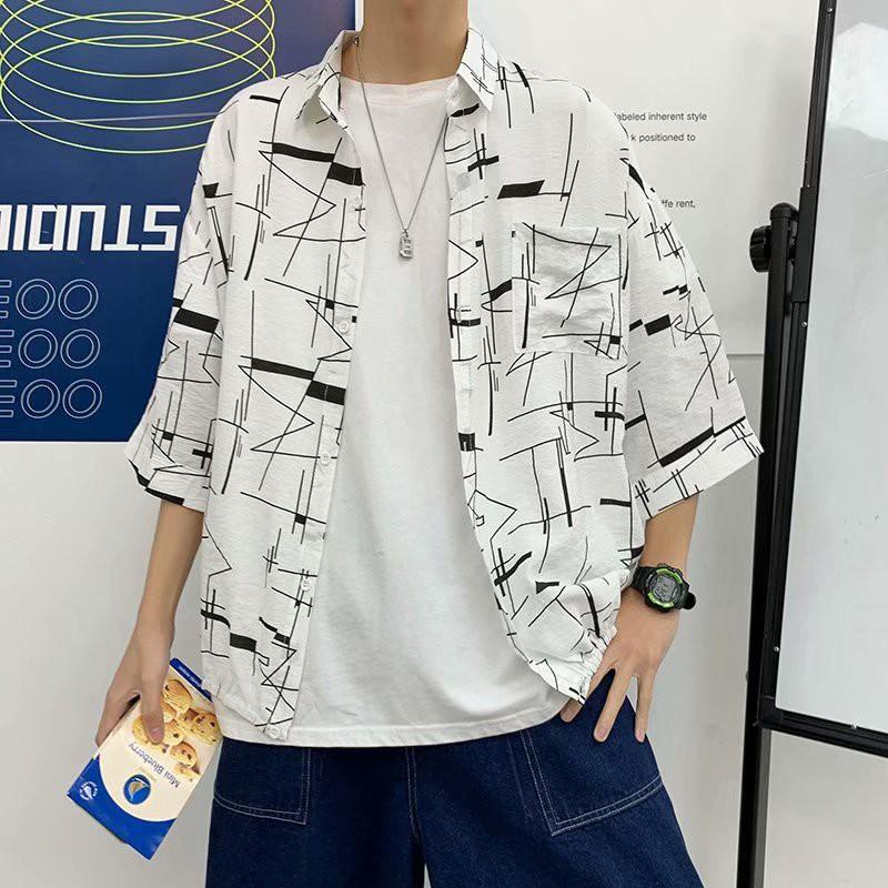 Áo Sơ Mi Tay Ngắn Thời Trang Dành Cho Nam