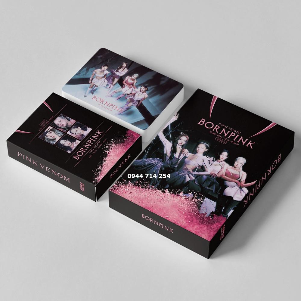 Trọn bộ 55 Lomo Card Blackpink Pink Venom Bornpink 2022