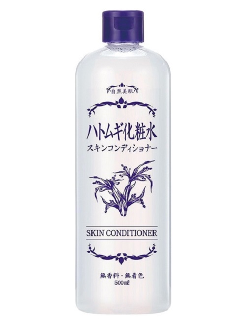 Nước Hoa Hồng Dưỡng Ẩm Sáng Mịn Da Hadakiri Hatomugi Conditioner 500mL
