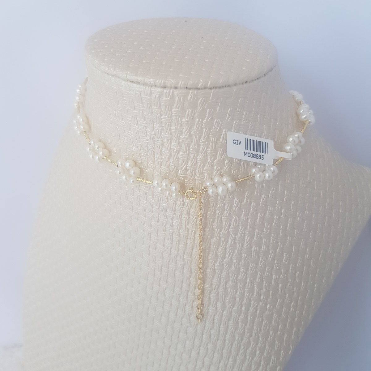 Chuỗi Vòng Cổ Ngọc Trai Tự Nhiên Cao Cấp - Chuỗi Kết Chùm Hoa - Trang Sức Cô Tấm - SEVENLOVE PERL - COTAM1405 + Tặng kèm bông tai nụ bạc 8ly