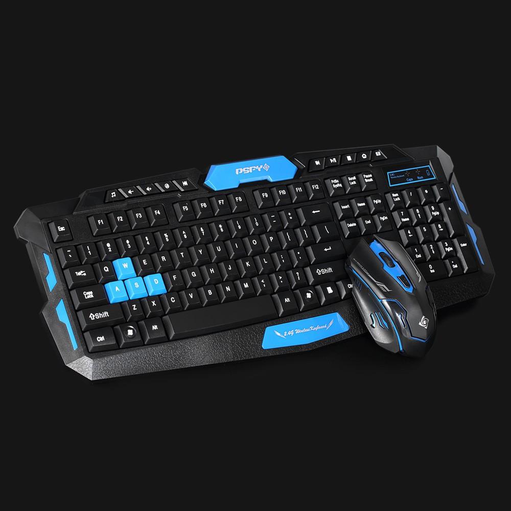 Bộ kết hợp chuột bàn phím chơi game không dây DSFY HK8100 2.4GHz