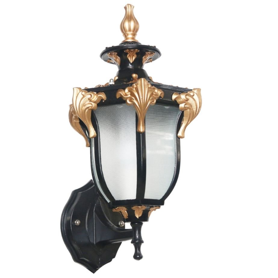 Đèn tường SOLAS kiểu dáng cổ điển trang trí cột cổng, hành lang cao cấp - kèm LED 3 màu .