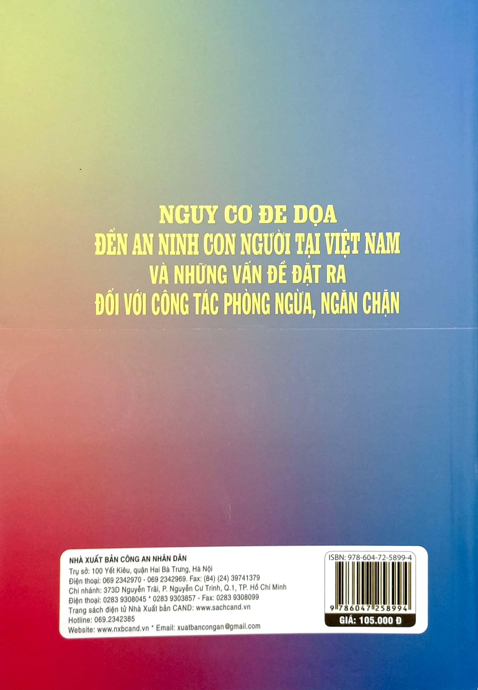 Nguy Cơ Đe Dọa Đến An Ninh Con Người Tại Việt Nam Và Những Vấn Đề Đặt Ra Đối Với Công Tác Phòng Ngừa, Ngăn Chặn