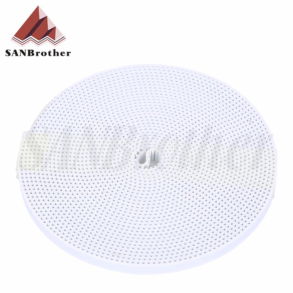 2/5Meter GT2-6mm mở vành đai thời gian mở rộng 6 mm 9 mm 10 mm GT2 Belt PU với vành đai cốt lõi thép