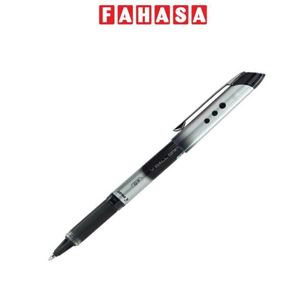 Bút Mực Nước Hi-Tech V Ball Grip 0.7 mm - Pilot BLN-VBG7-B - Mực Đen