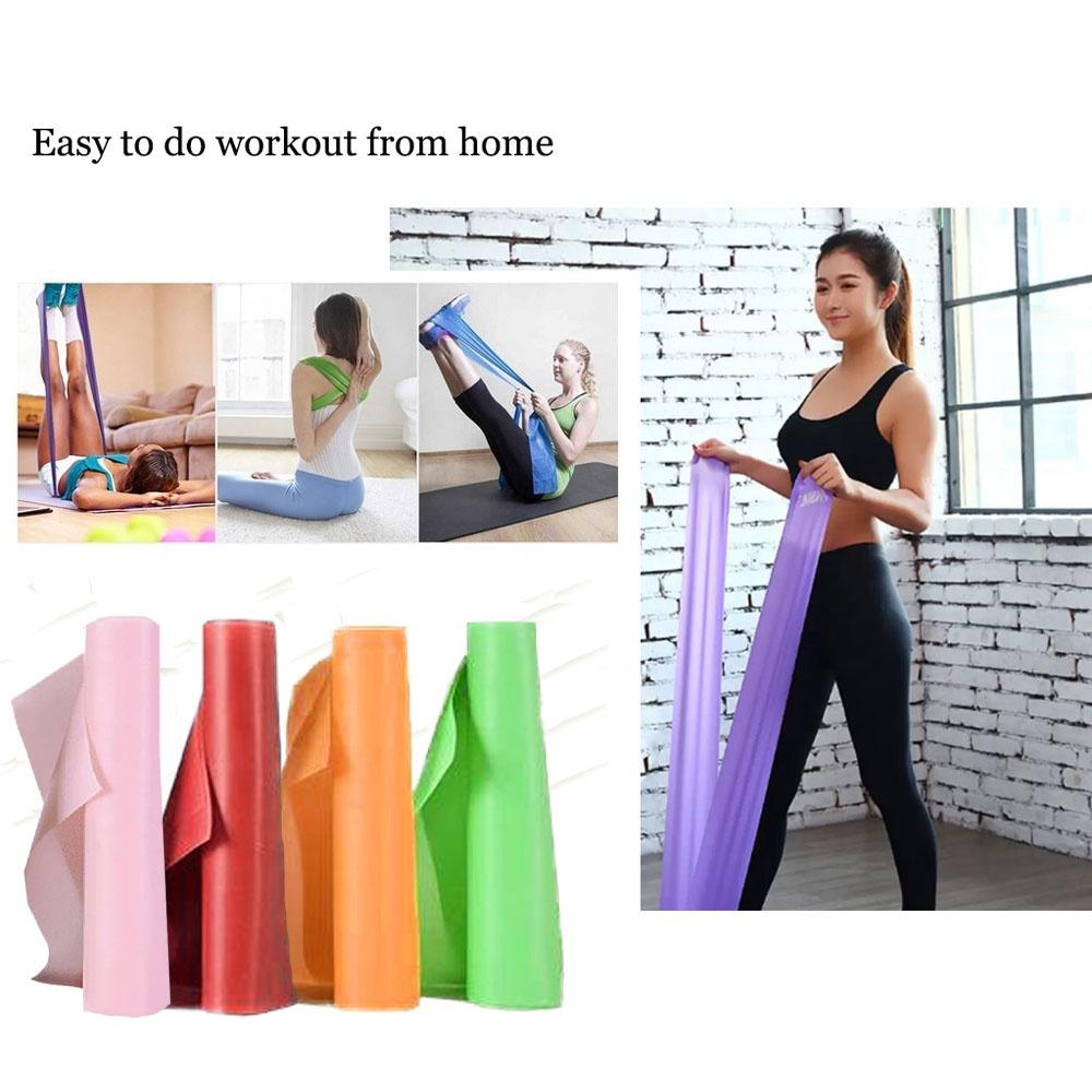 Dây Cao Su Kháng Lực 1.5m Dùng Tập Yoga / Thể Hình