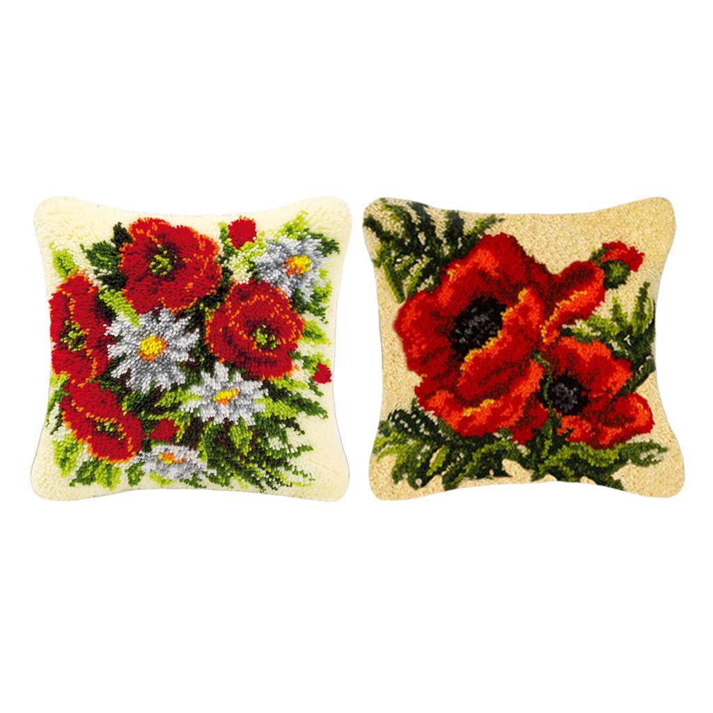 Hook Kit with Basic Tool Pillow Case Making Home Ornament