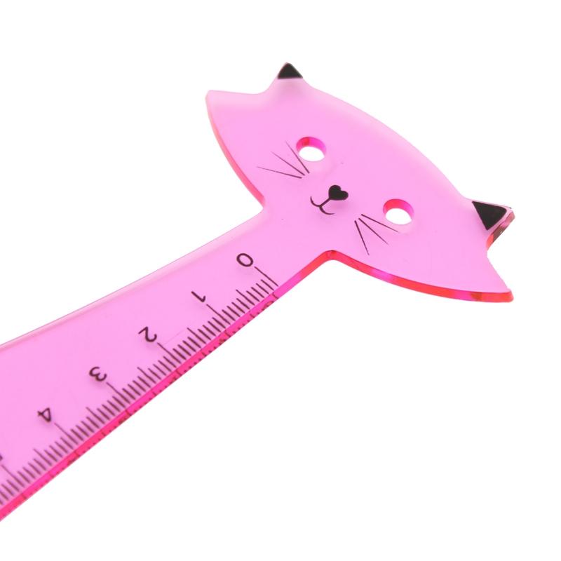 Thước Kẻ Kitty 15 cm - Hồng Hà 3548 - Màu Hồng