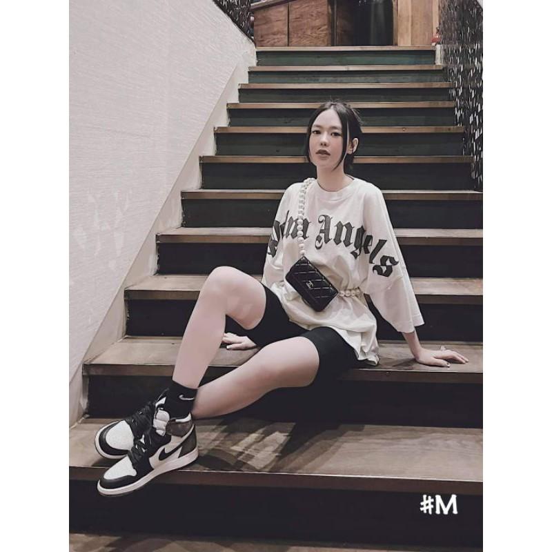 Quần legging short đùi ôm vải cotton dẻo thun ôm hàng Thái