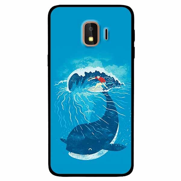 Ốp lưng dành cho Samsung J4 2018 mẫu Ván Cá Voi