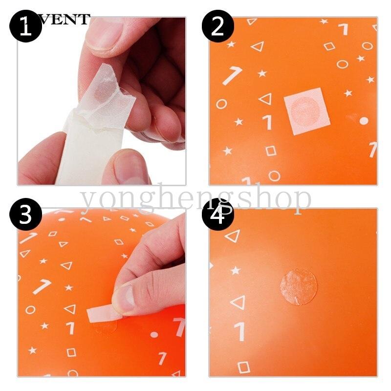 Cuộn 100 Điểm Dán Bong Bóng Trang Trí Tiệc Sinh Nhật/Đám Cưới
