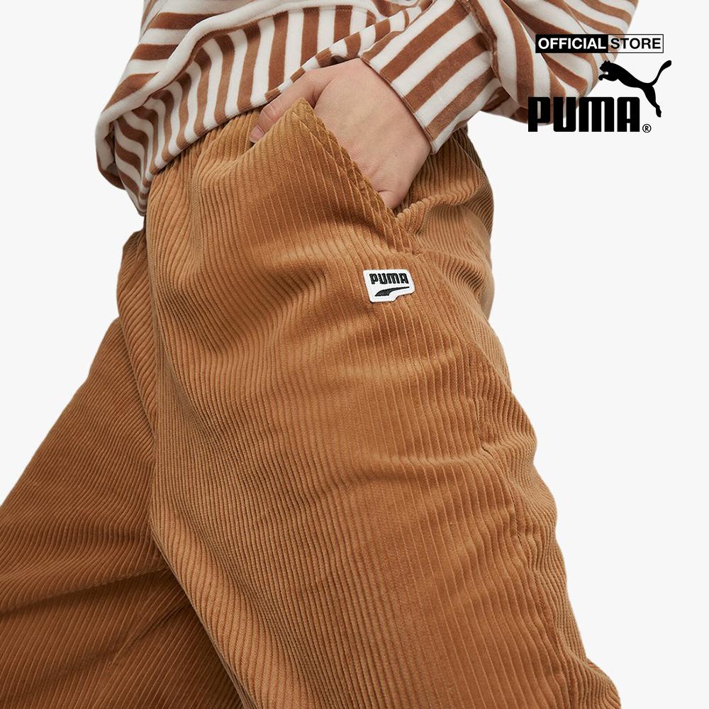 PUMA - Quần ống rộng nữ Downtown Corduroy 535748