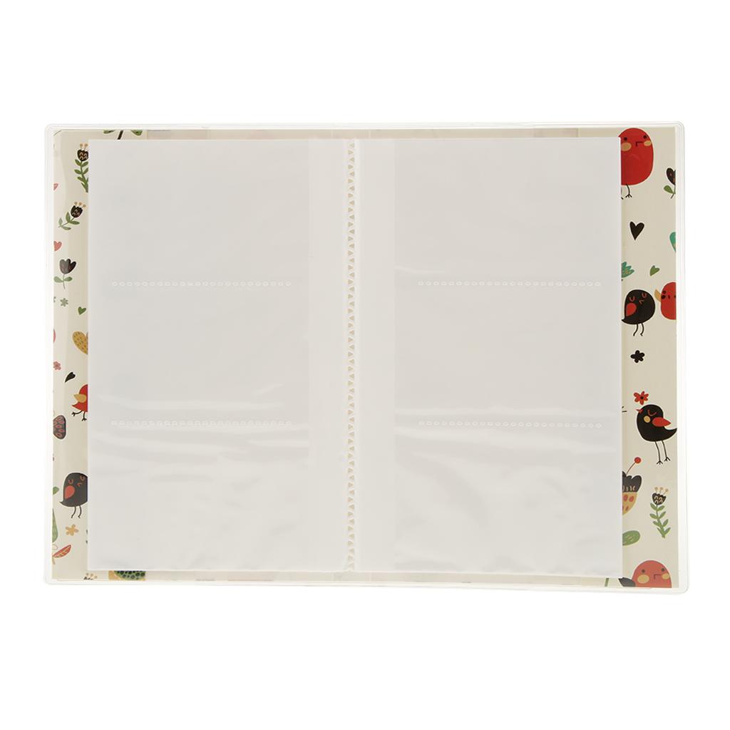 2x Photo Album Namecard Storage Case Mini Film Book 84 Photos for