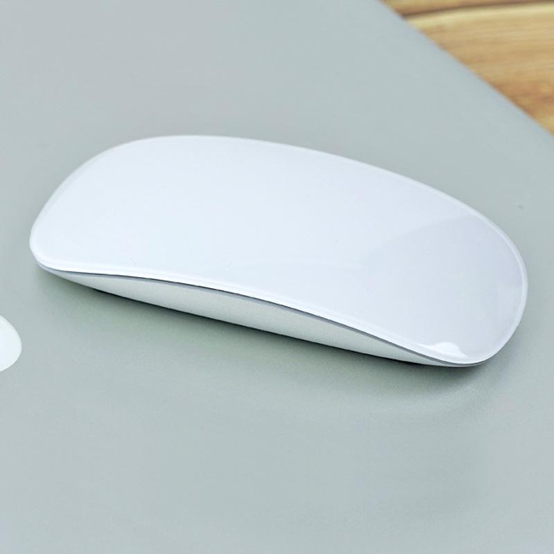 Chuột máy tính xách tay siêu mỏng phong cách mới nhất mac không dây 4.0 bluetooth có thể sạc lại chuột lười tắt tiếng