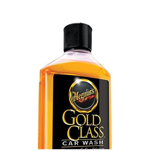 Meguiar's Xà phòng rửa xe ô tô có thành phần dưỡng dòng Gold Class - Gold Class Car Wash Shampoo & Conditioner, G7116, 473ML