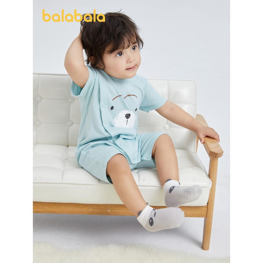Bộ bodysuit cho bé hãng BALABALA màu trắng 20022112010310702 hoặc xanh 20022112010340321