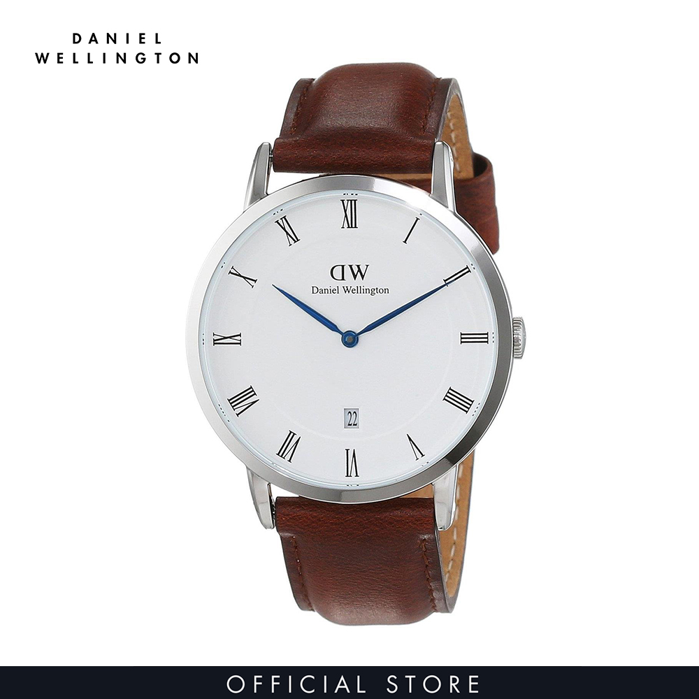 Đồng hồ Nam Daniel Wellington dây da - Dapper St Mawes 38mm DW00100087