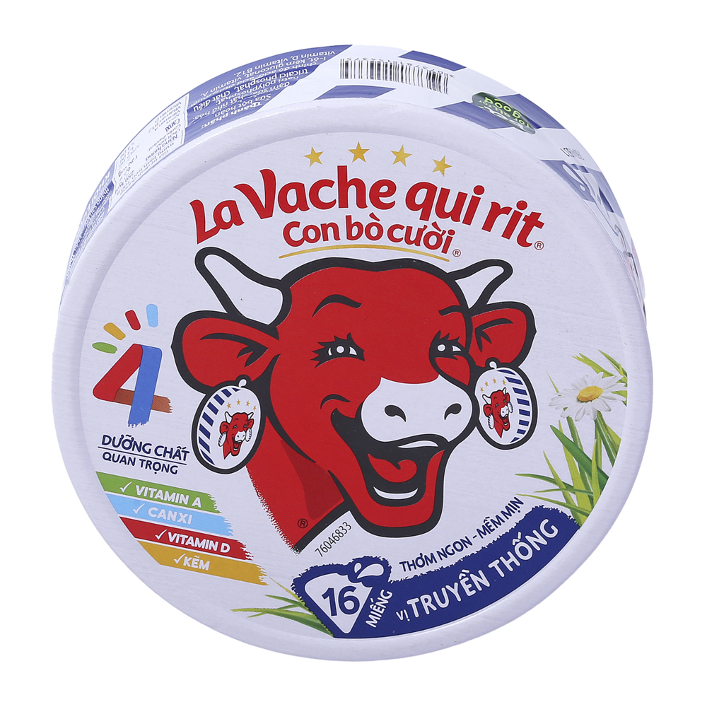 Phô Mai Con Bò Cười Vị Truyền Thống 224G