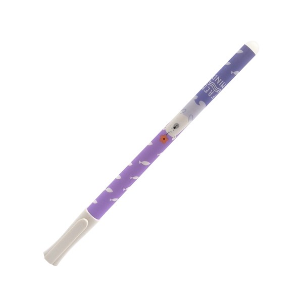 Combo 3Cây bút nước xóa được M&G AKPA0171 nắp màu trắng, có hình con Gấu & con Cá đáng yêu